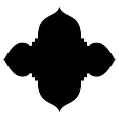 Stunning Glyph Designs: Traditional Turkish, Iranian, Arabic Emblem Shapes for Ramadan & Eid Visuals Label Emblem Shape Glyph Pictogram symbol visual illustration