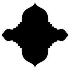 Stunning Glyph Designs: Traditional Turkish, Iranian, Arabic Emblem Shapes for Ramadan & Eid Visuals Label Emblem Shape Glyph Pictogram symbol visual illustration