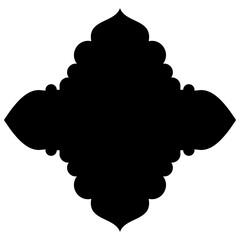 Islamic Label Emblem Shape Glyph Pictogram symbol visual illustration