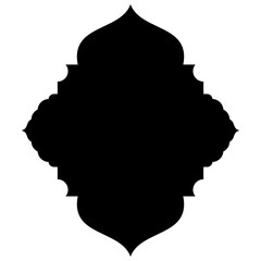 Islamic Label Emblem Shape Glyph Pictogram symbol visual illustration