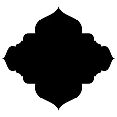 Islamic Label Emblem Shape Glyph Pictogram symbol visual illustration