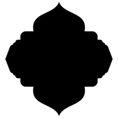 Islamic Label Emblem Shape Glyph Pictogram symbol visual illustration