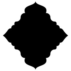 Islamic Label Emblem Shape Glyph Pictogram symbol visual illustration