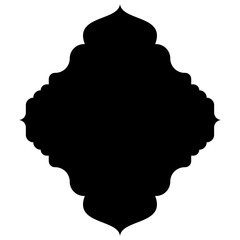 Islamic Label Emblem Shape Glyph Pictogram symbol visual illustration