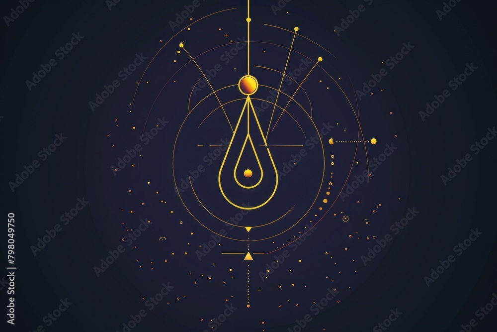 Poster A clock sitting on a dark surface, suitable for time management concepts