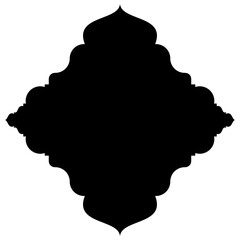Islamic Label Emblem Shape Glyph Pictogram symbol visual illustration