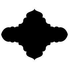 Islamic Label Emblem Shape Glyph Pictogram symbol visual illustration