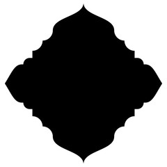 Islamic Label Emblem Shape Glyph Pictogram symbol visual illustration