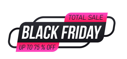 PNG, Black friday shopping label on white background. Black Friday tag collection. For art template design, web page, style brochure layout, banner, cover, booklet, print, flyer, book, ad, poster.