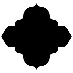 Islamic Label Emblem Shape Glyph Pictogram symbol visual illustration