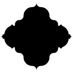 Islamic Label Emblem Shape Glyph Pictogram symbol visual illustration