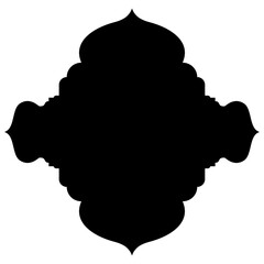 Islamic Label Emblem Shape Glyph Pictogram symbol visual illustration