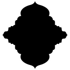 Islamic Label Emblem Shape Glyph Pictogram symbol visual illustration