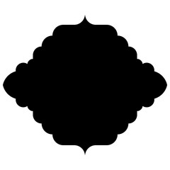 Islamic Label Emblem Shape Glyph Pictogram symbol visual illustration