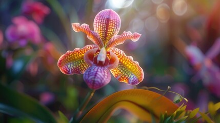 Exquisite orchid bloom