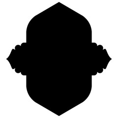 Islamic Label Emblem Shape Glyph Pictogram symbol visual illustration