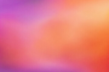 Abstract gradient smooth Blurred Watercolor Orange And Purple background image