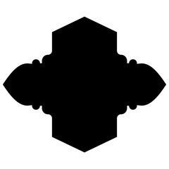 Islamic Label Emblem Shape Glyph Pictogram symbol visual illustration