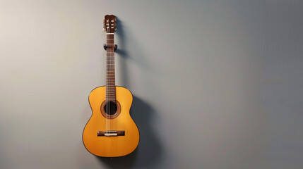 Guitar Wall Mount A guitar wall mount showcasing a stylish design, securely displaying an acoustic...