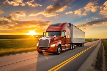 Truck vehicle highway wheel.