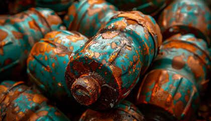 the deadly allure of grenades in closeup photography