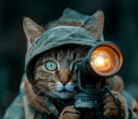 professional cat hunter Binoculars