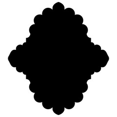 Islamic Label Emblem Shape Glyph Pictogram symbol visual illustration