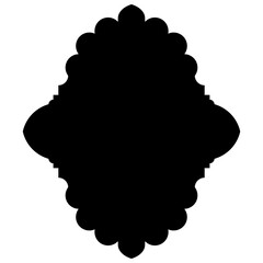 Islamic Label Emblem Shape Glyph Pictogram symbol visual illustration