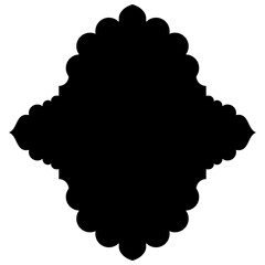 Islamic Label Emblem Shape Glyph Pictogram symbol visual illustration
