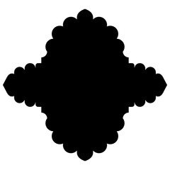 Islamic Label Emblem Shape Glyph Pictogram symbol visual illustration