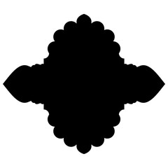 Islamic Label Emblem Shape Glyph Pictogram symbol visual illustration