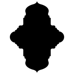 Islamic Label Emblem Shape Glyph Pictogram symbol visual illustration