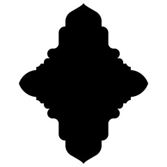Stunning Glyph Designs: Traditional Turkish, Iranian, Arabic Emblem Shapes for Ramadan & Eid Visuals Label Emblem Shape Glyph Pictogram symbol visual illustration