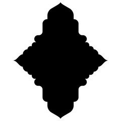 Stunning Glyph Designs: Traditional Turkish, Iranian, Arabic Emblem Shapes for Ramadan & Eid Visuals Label Emblem Shape Glyph Pictogram symbol visual illustration