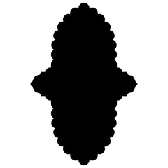 Islamic Label Emblem Shape Glyph Pictogram symbol visual illustration