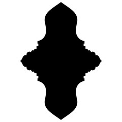 Islamic Label Emblem Shape Glyph Pictogram symbol visual illustration