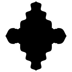Islamic Label Emblem Shape Glyph Pictogram symbol visual illustration