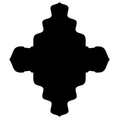 Islamic Label Emblem Shape Glyph Pictogram symbol visual illustration
