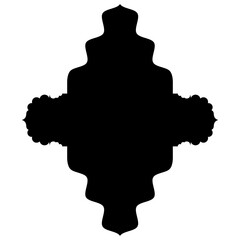 Islamic Label Emblem Shape Glyph Pictogram symbol visual illustration