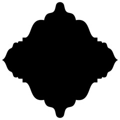 Islamic Label Emblem Shape Glyph Pictogram symbol visual illustration