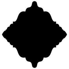 Islamic Label Emblem Shape Glyph Pictogram symbol visual illustration