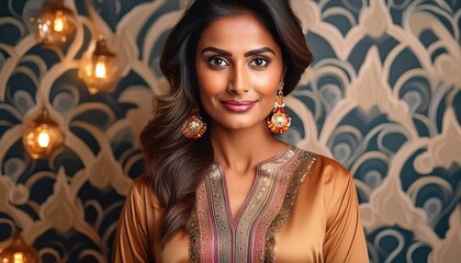 Radiant in Regalia: Pakistani Women in Embroidered Shalwar Kameez