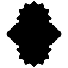 Islamic Label Emblem Shape Glyph Pictogram symbol visual illustration