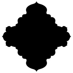 Islamic Label Emblem Shape Glyph Pictogram symbol visual illustration