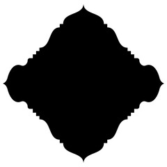 Islamic Label Emblem Shape Glyph Pictogram symbol visual illustration