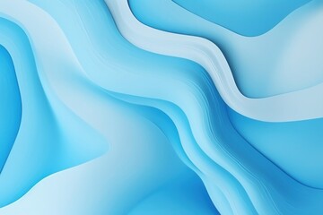 Obraz premium Blue abstract shape backgrounds turquoise line.