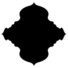 Islamic Label Emblem Shape Glyph Pictogram symbol visual illustration