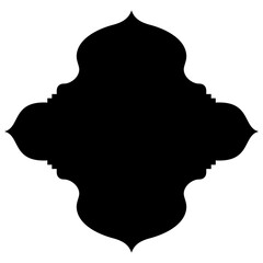 Islamic Label Emblem Shape Glyph Pictogram symbol visual illustration