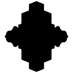 Islamic Label Emblem Shape Glyph Pictogram symbol visual illustration