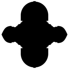 Islamic Label Emblem Shape Glyph Pictogram symbol visual illustration